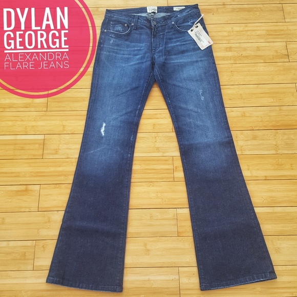 Dylan George Jeans Denim - Dylan George - Alexandra Assasin Flare Jeans